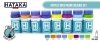Hataka HTK-QS02 Acrylic Ink Neon Colours Set (8 pcs) 8x17ml
